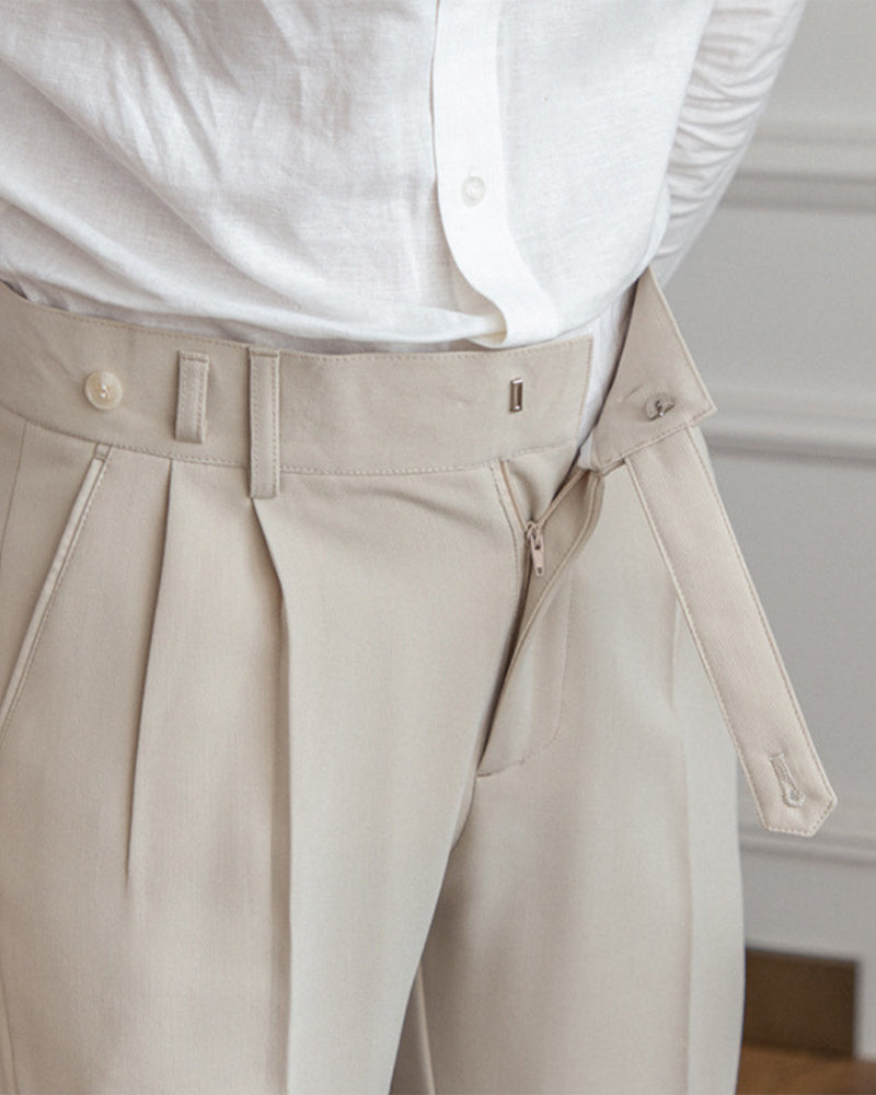 High Waist Pantalon Trousers