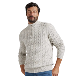 Knit Half Zip Sweater