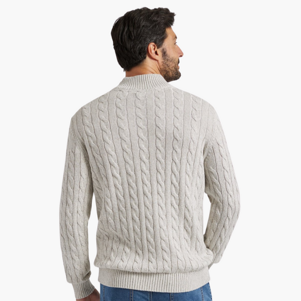 Knit Half Zip Sweater