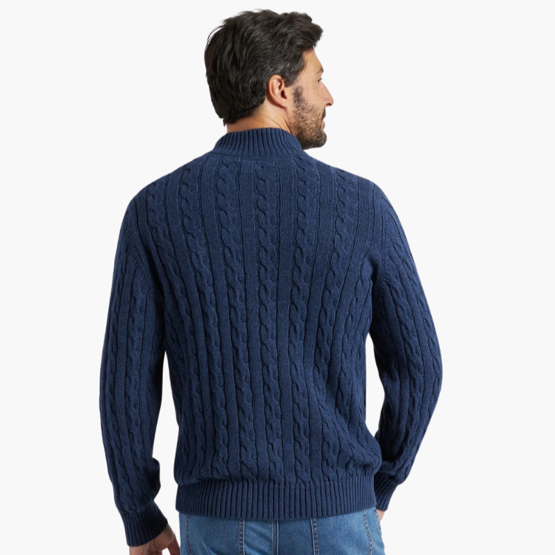 Knit Half Zip Sweater