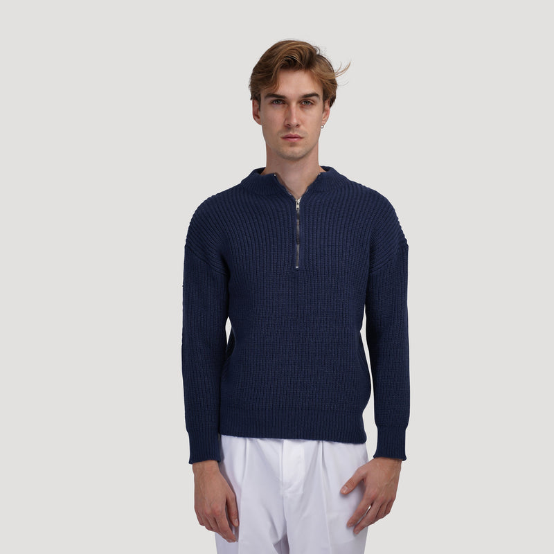 Men's Knit Half-Zip Sweater