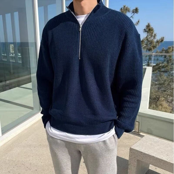 Men's Knit Half-Zip Sweater