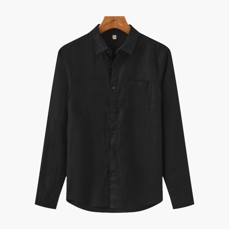 Men's Classic Linen Shirt