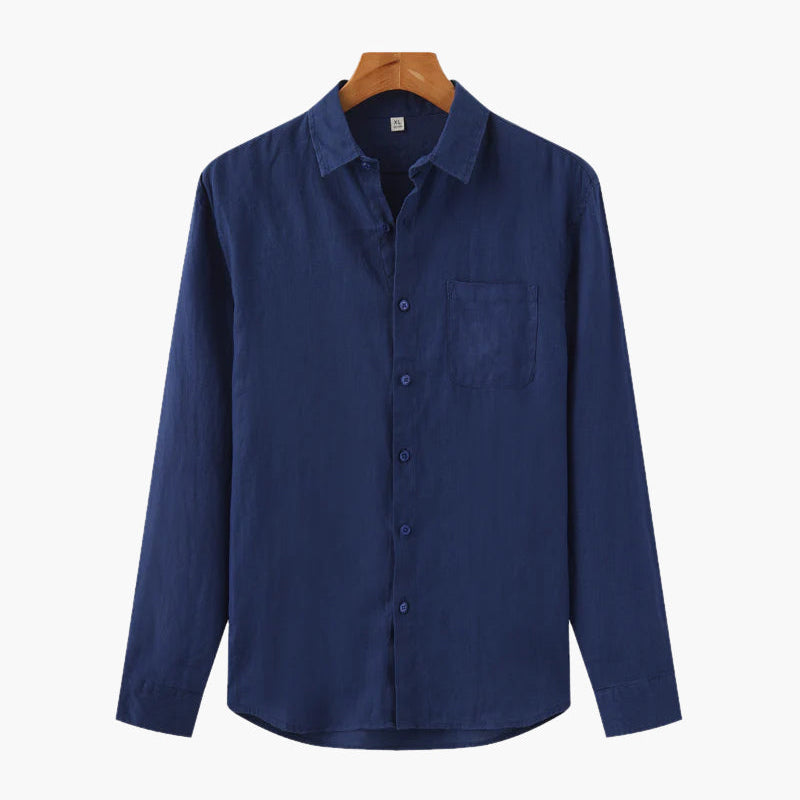 Men's Classic Linen Shirt