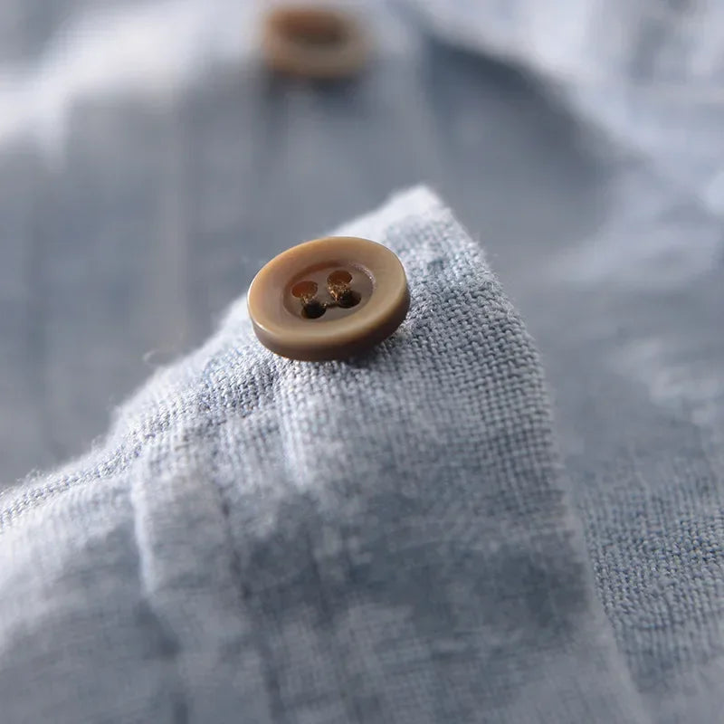 Classic Linen Button Shirt