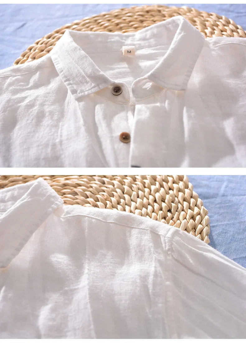 Classic Linen Button Shirt