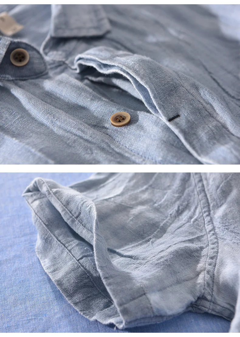 Classic Linen Button Shirt