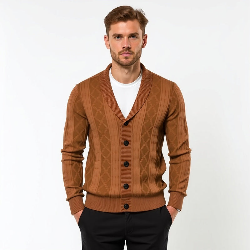 Shawl Collar Cardigan Sweater