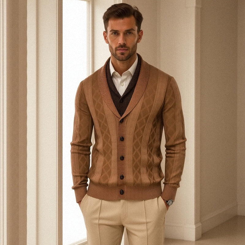 Shawl Collar Cardigan Sweater