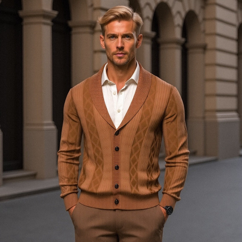 Shawl Collar Cardigan Sweater