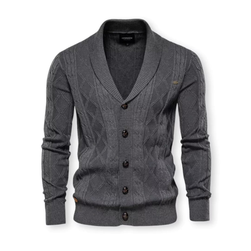 Shawl Collar Cardigan Sweater