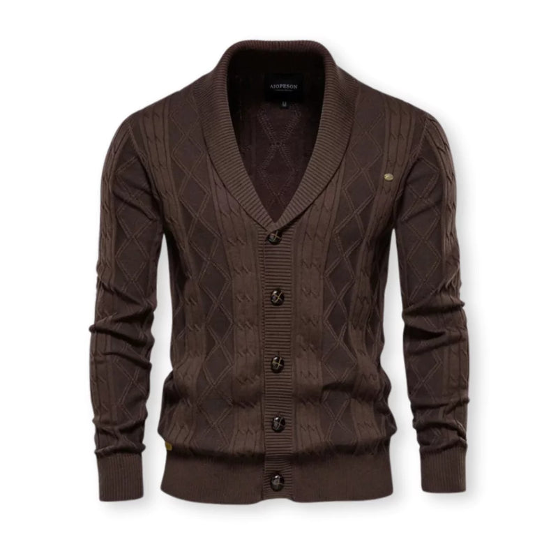 Shawl Collar Cardigan Sweater