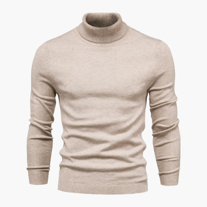 Turtleneck Knit Sweater