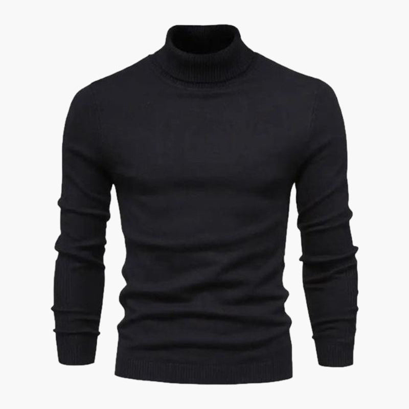 Turtleneck Knit Sweater