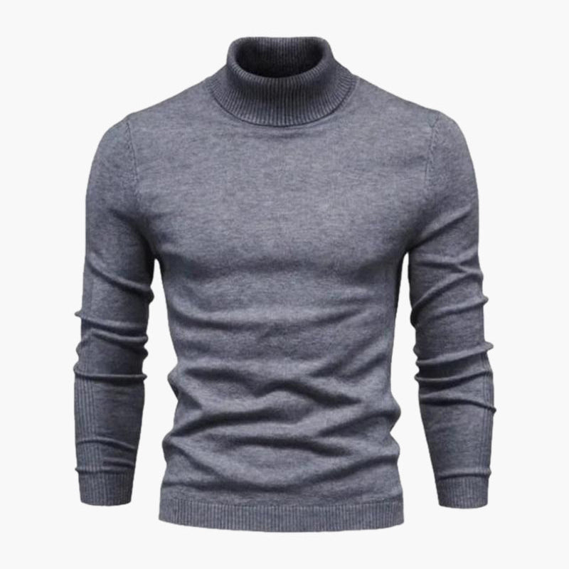 Turtleneck Knit Sweater