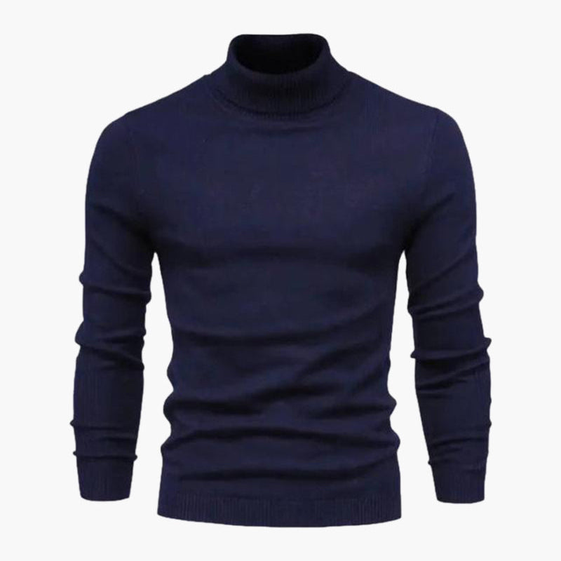 Turtleneck Knit Sweater