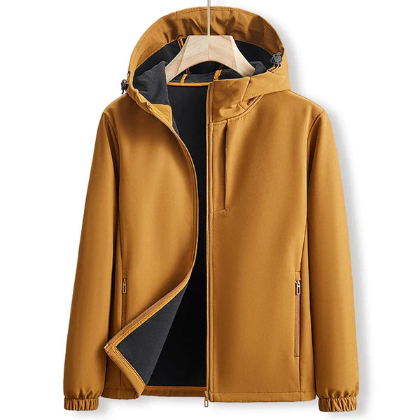 Zip Hooded Bomber Jacket